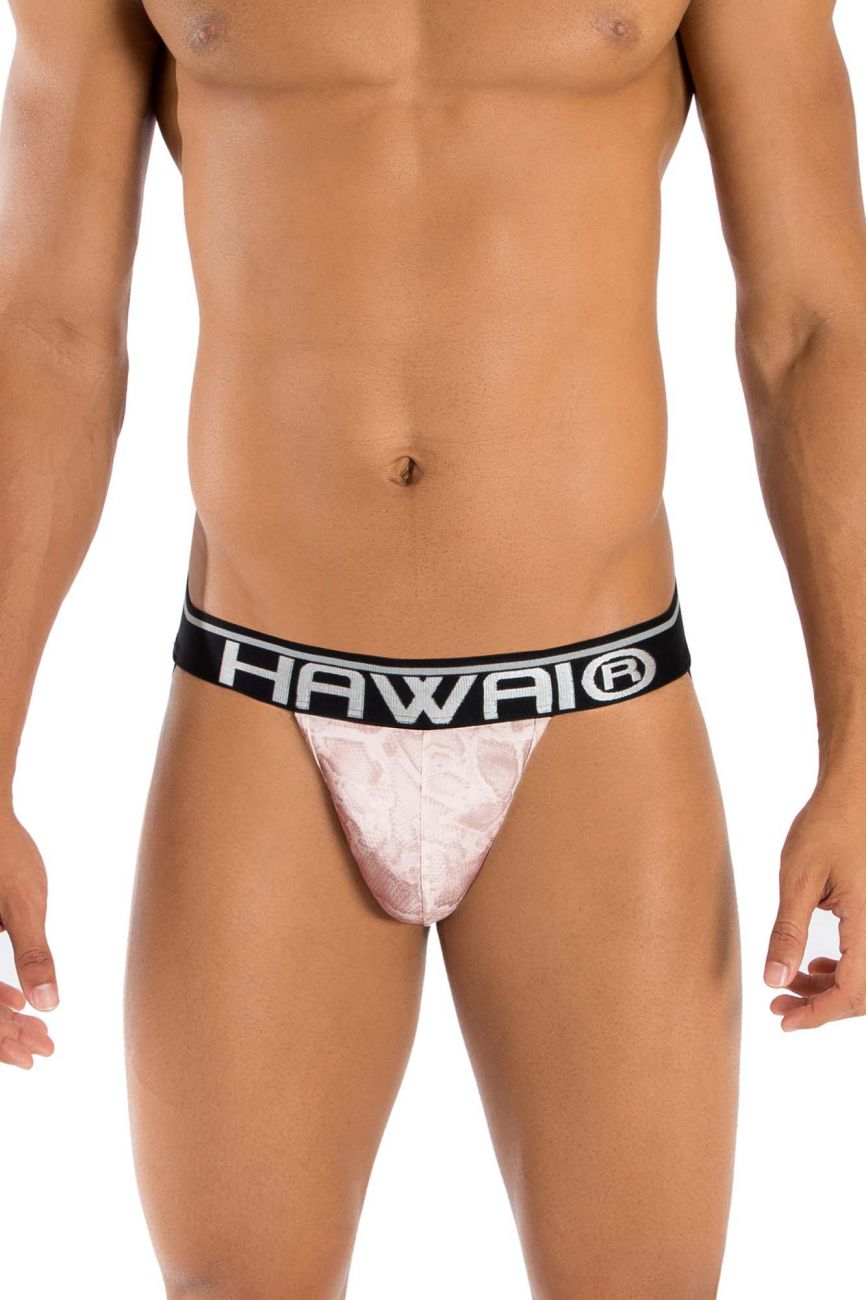 HAWAI 41946T Athletic Jockstrap mit Tiermuster, Farbe Pink