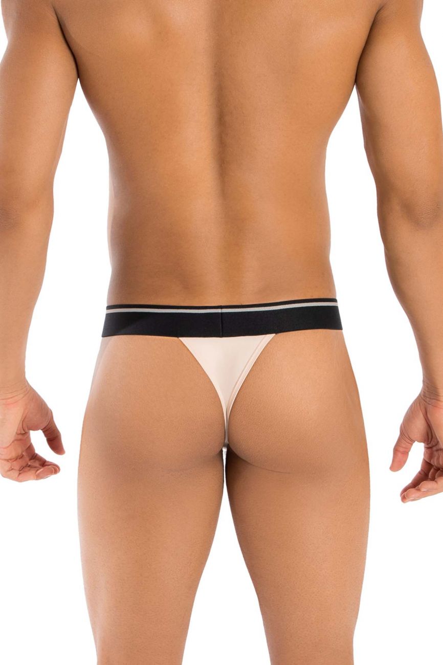 HAWAI 41947 Solide Herren Tangas Farbe Perle