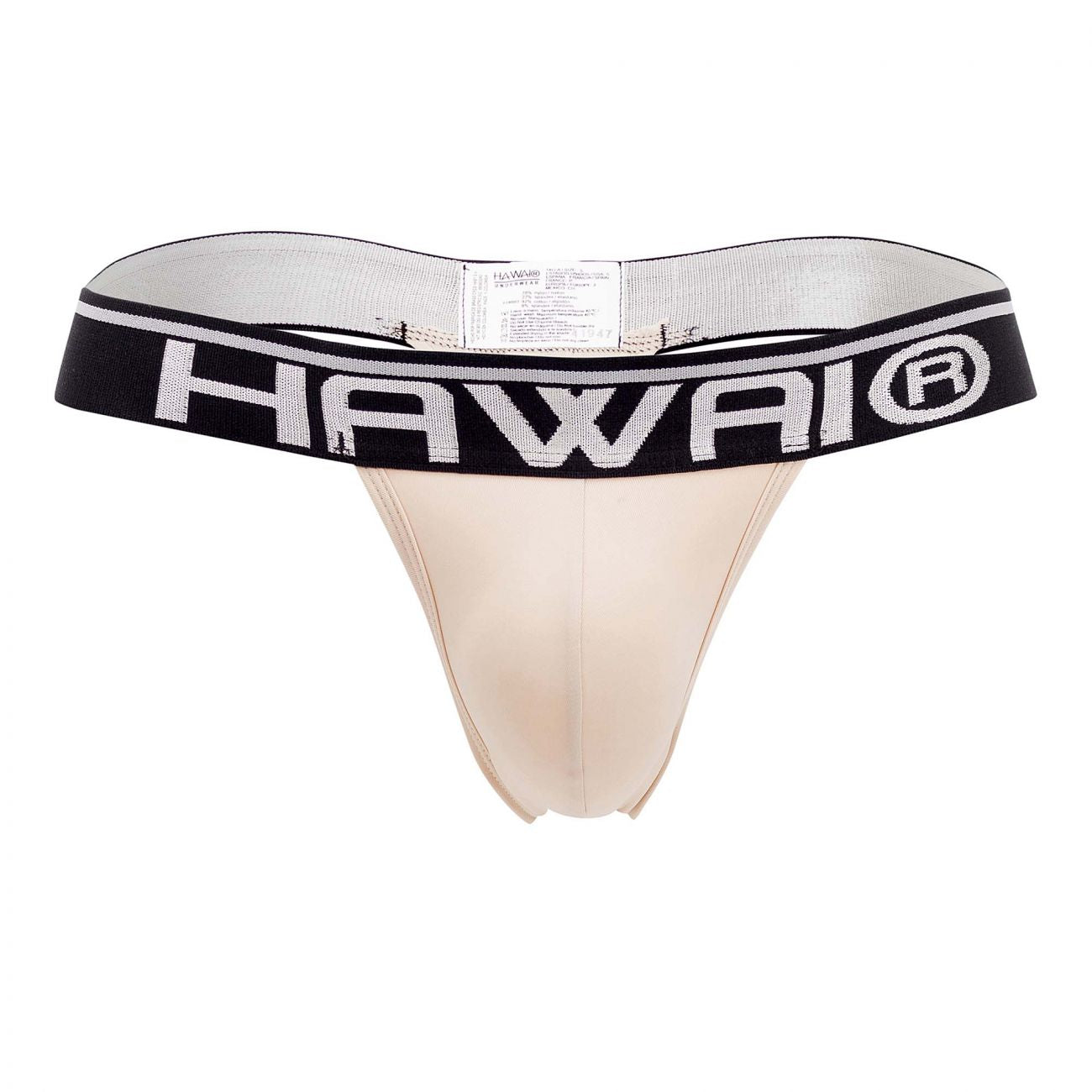 HAWAI 41947 Solide Herren Tangas Farbe Perle