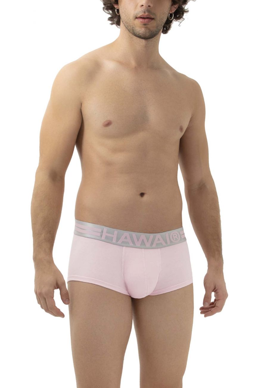 HAWAI 41960 Baumwoll-Badehose Farbe Rosa