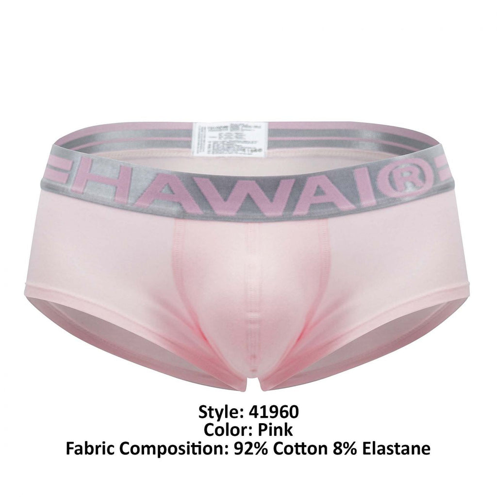 HAWAI 41960 Baumwoll-Badehose Farbe Rosa