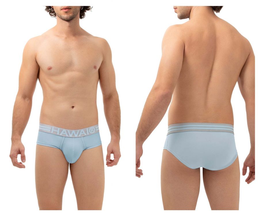 HAWAI 41963 Mikrofaser Slip Farbe Hellblau