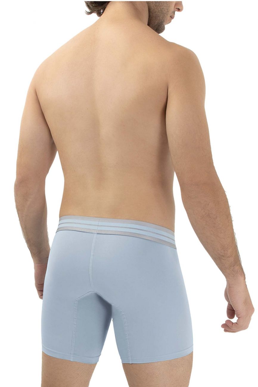 HAWAI 41977 Mikrofaser-Boxershorts Farbe Hellblau