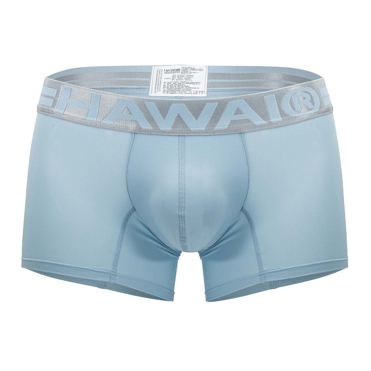 HAWAI 41977 Mikrofaser-Boxershorts Farbe Hellblau