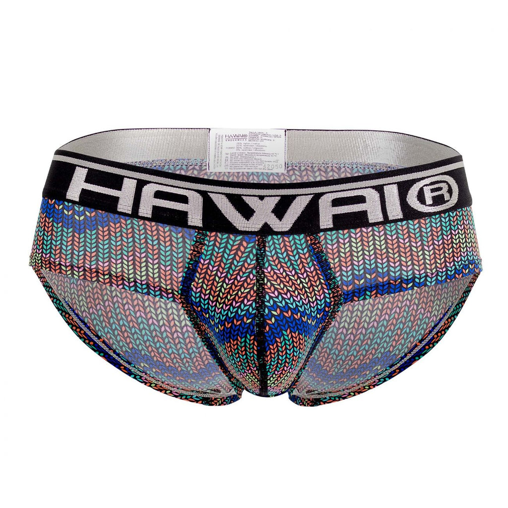 HAWAI 42050 Bunte Hüftslips Farbe Blau