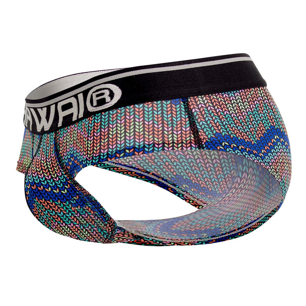 HAWAI 42050 Bunte Hüftslips Farbe Blau