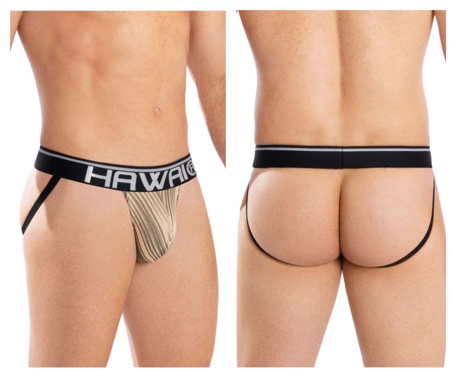 HAWAI 42052 Beige Athletic Jockstrap Farbe Elfenbein