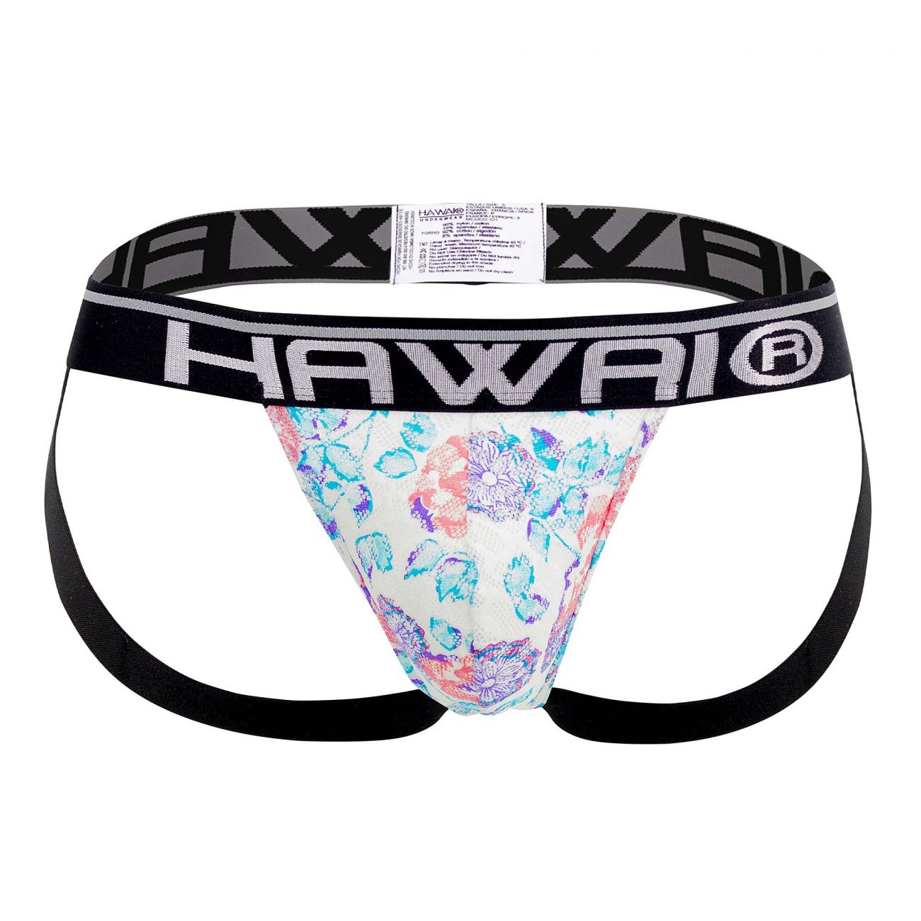 HAWAI 42052 Flowers Athletic Jockstrap Farbe Pink