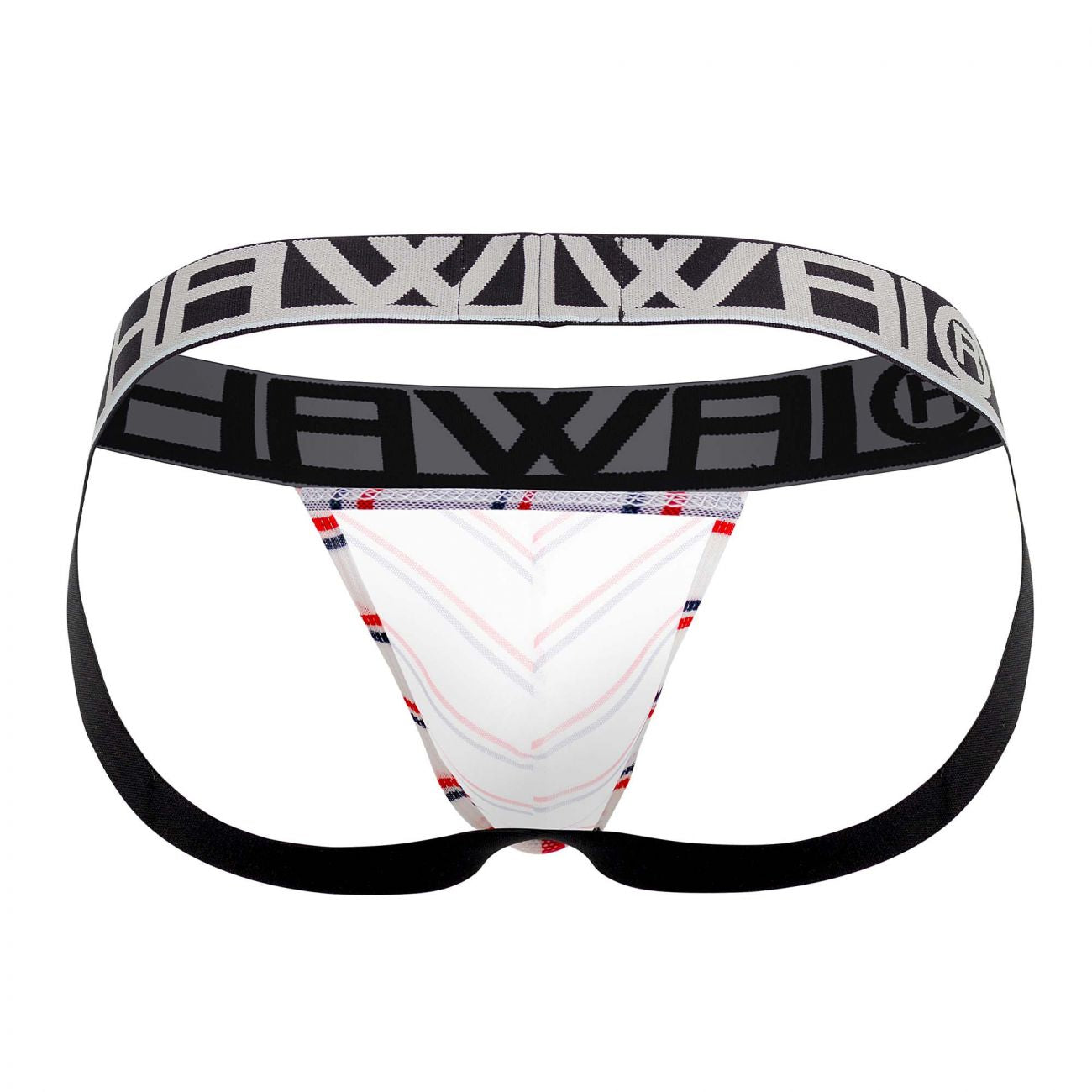 HAWAI 42052 Lines Athletic Jockstrap Farbe Weiß