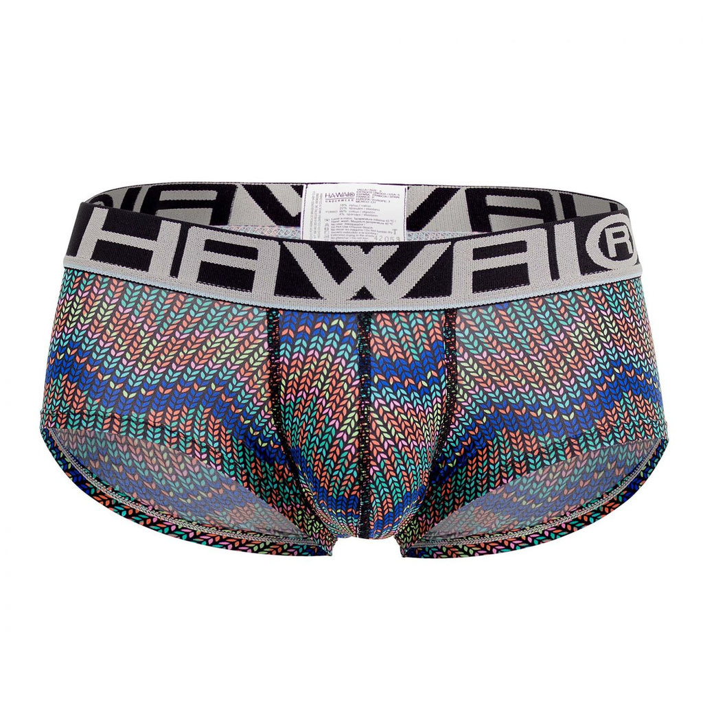 HAWAI 42053 Bunte Mini-Badehose Farbe Blau