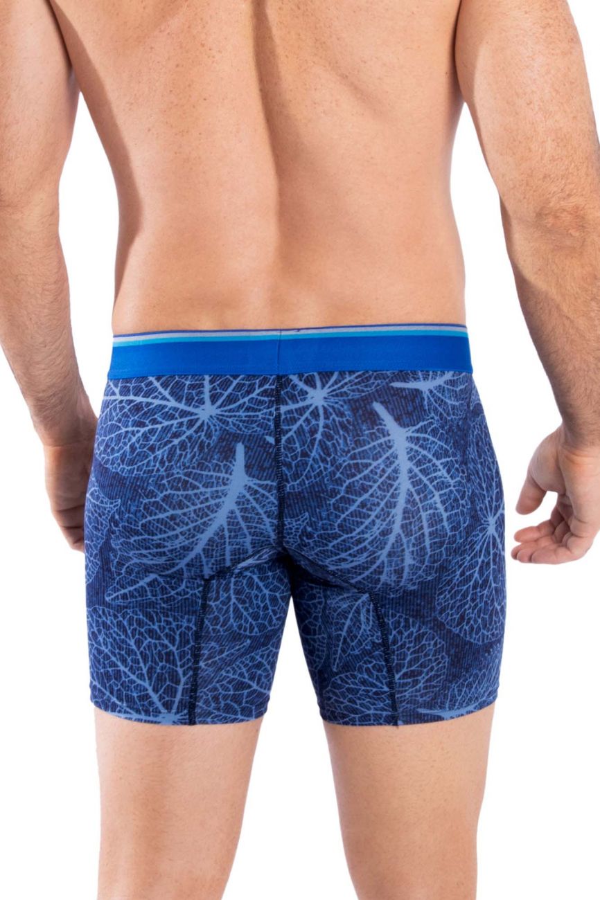 HAWAI 42104 Bedruckte Boxershorts Farbe Königsblau