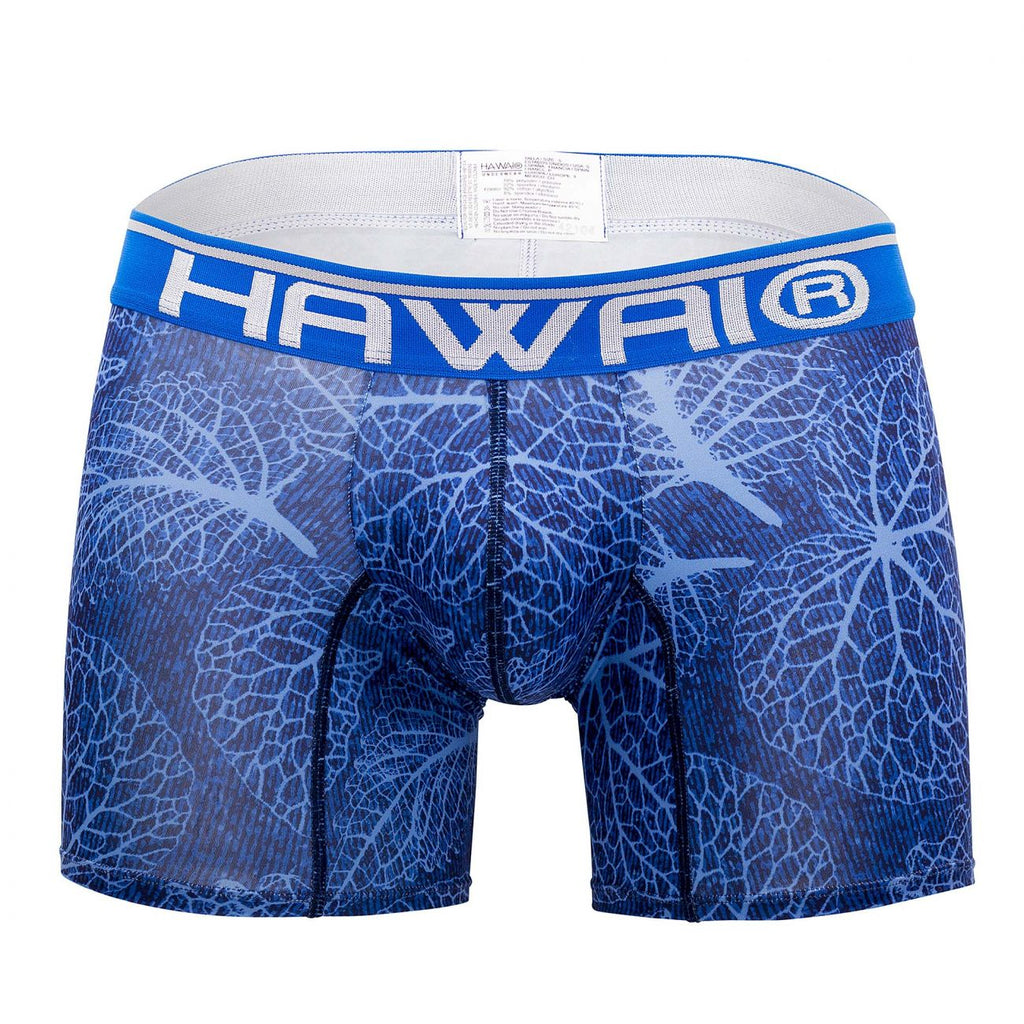 HAWAI 42104 Bedruckte Boxershorts Farbe Königsblau