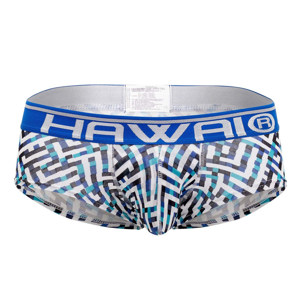 HAWAI 42135 Geometrische Mini-Badehose, Farbe Königsblau