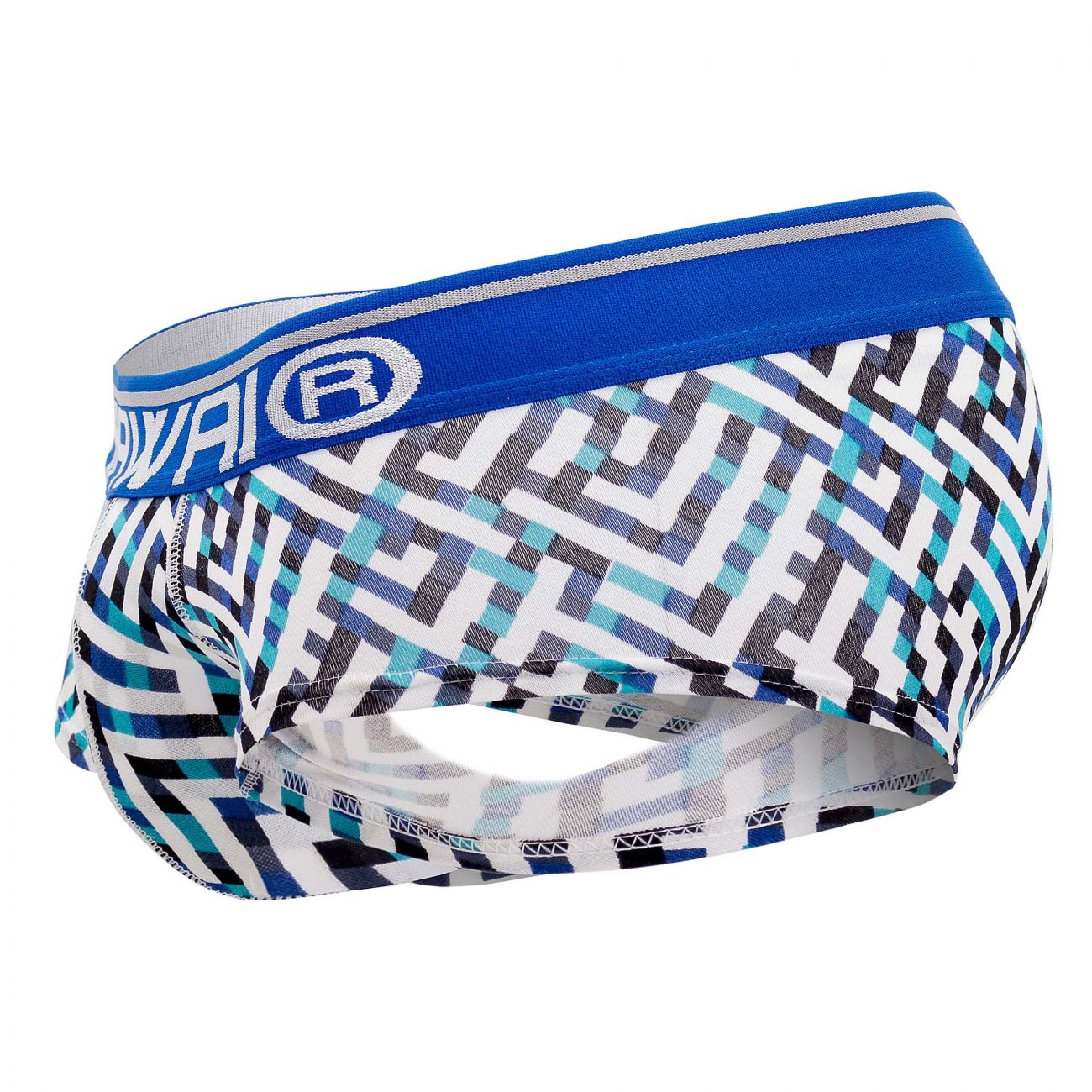 HAWAI 42135 Geometrische Mini-Badehose, Farbe Königsblau