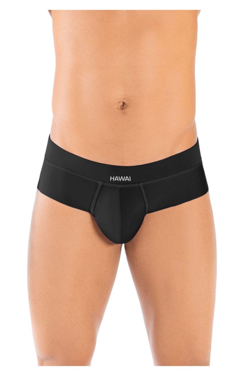 HAWAI 42141 Solide Hüftslips Farbe Schwarz