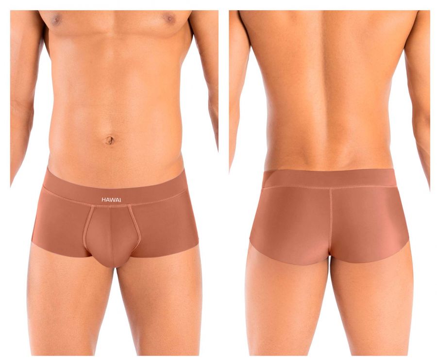 HAWAI 42142 Solide Mini-Badehose Farbe Karamell