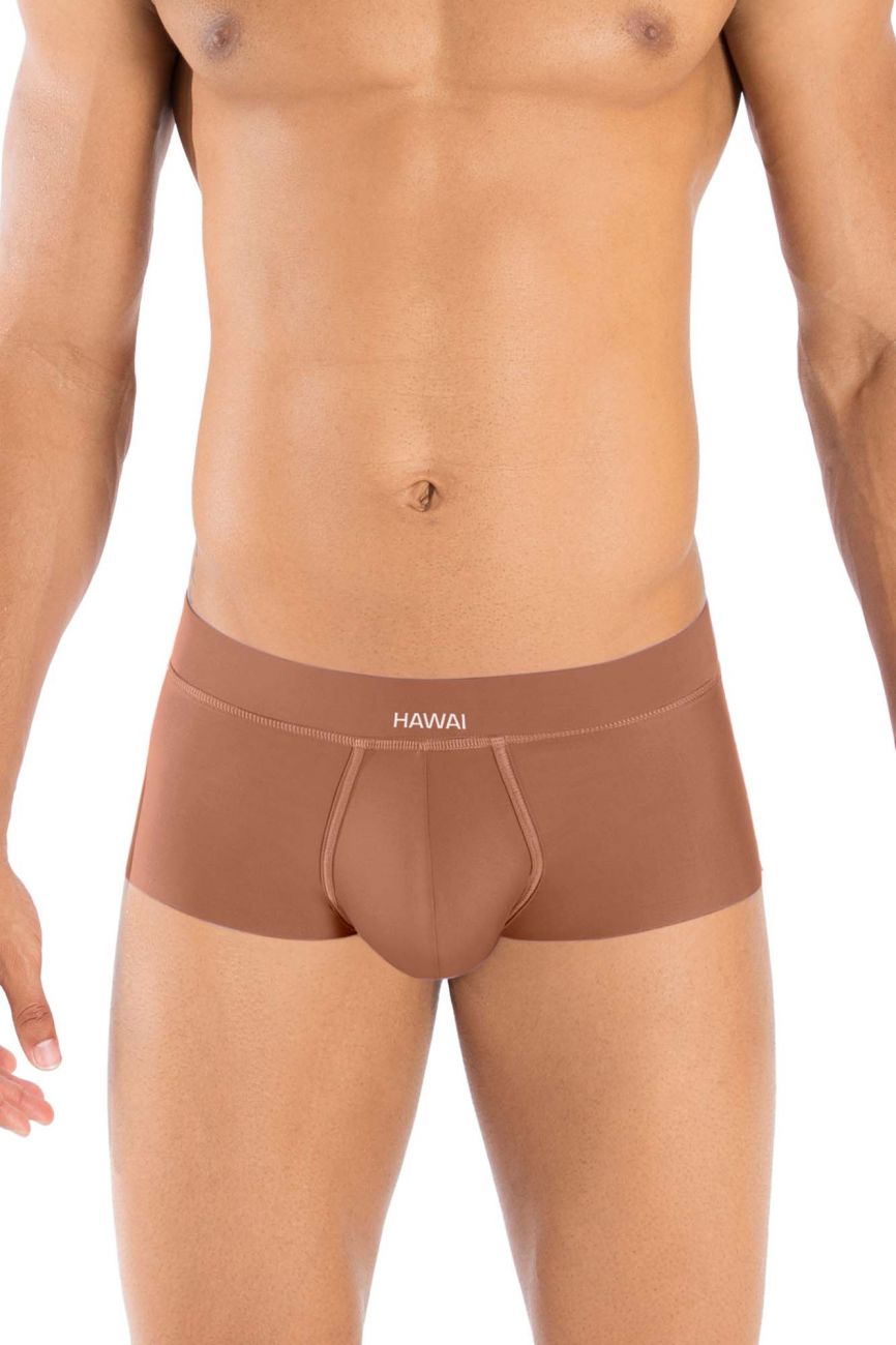 HAWAI 42142 Solide Mini-Badehose Farbe Karamell