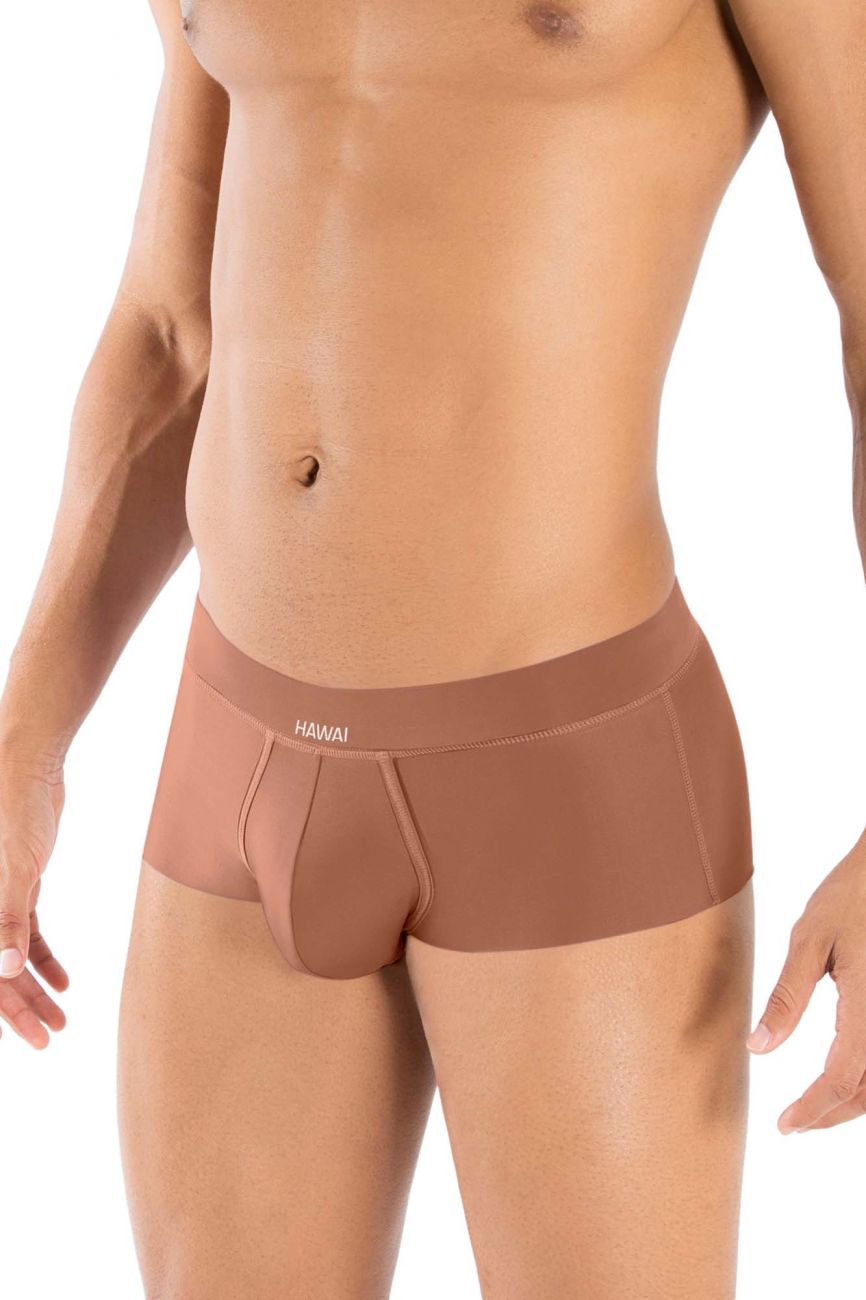 HAWAI 42142 Solide Mini-Badehose Farbe Karamell