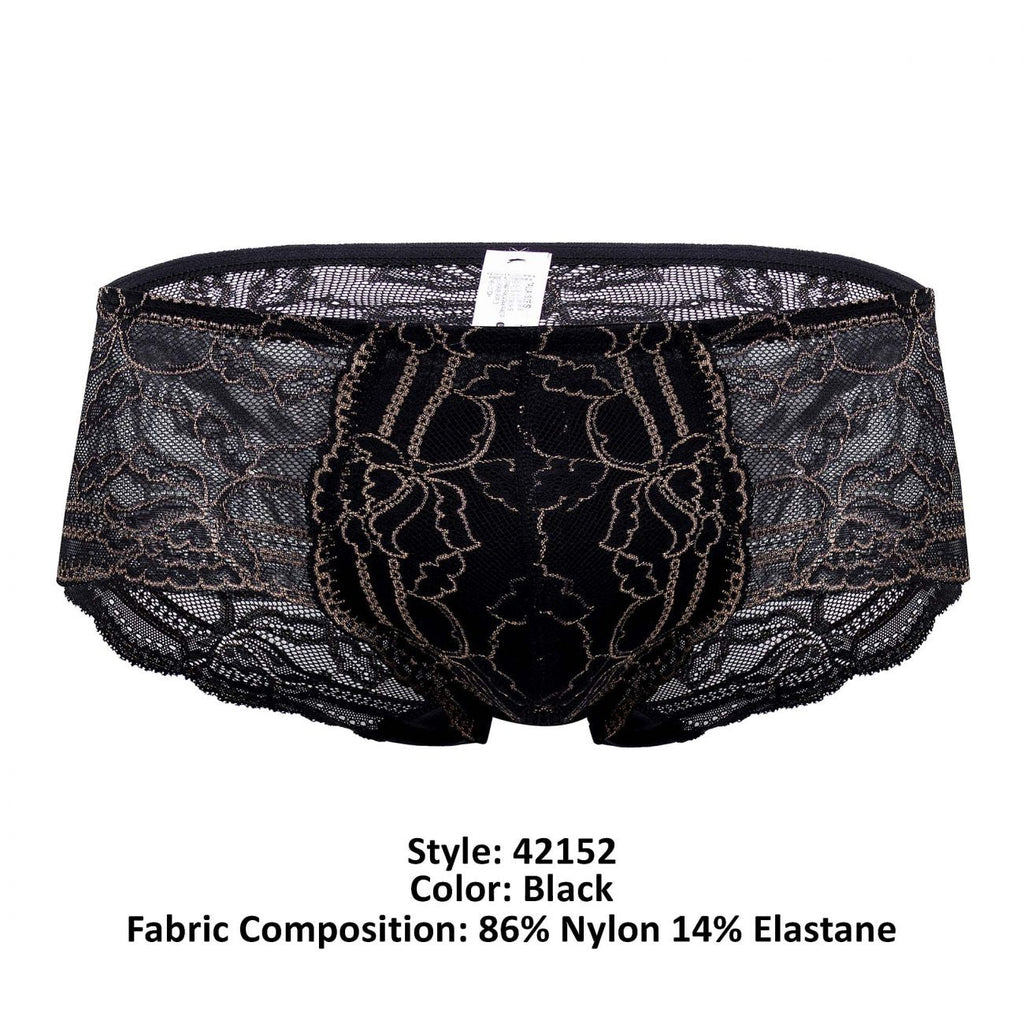 HAWAI 42152 Slip aus einfarbiger Spitze, Farbe Schwarz