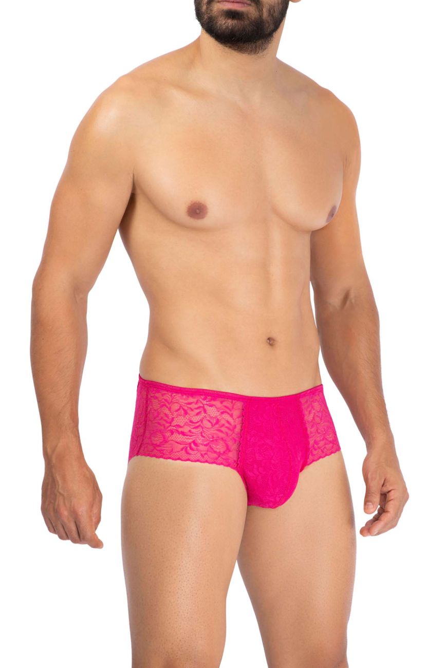 HAWAI 42152 Solid Lace Briefs Color Fuchsia - DealByEthan.gay loves HAWAI