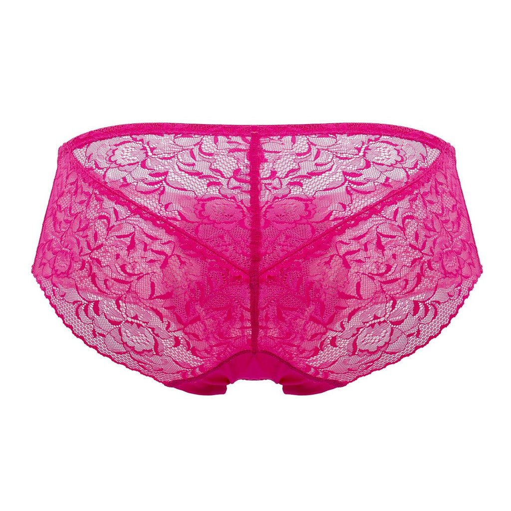 HAWAI 42152 Solid Lace Briefs Color Fuchsia - DealByEthan.gay loves HAWAI