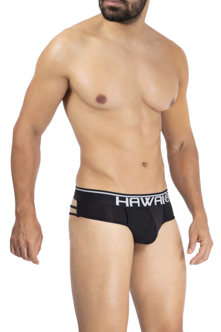 HAWAI 42154 Strings aus fester Mikrofaser, Farbe Schwarz