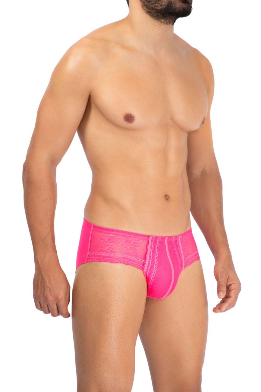 HAWAI 42156 Solid Lace Briefs Color Fuchsia - DealByEthan.gay loves HAWAI