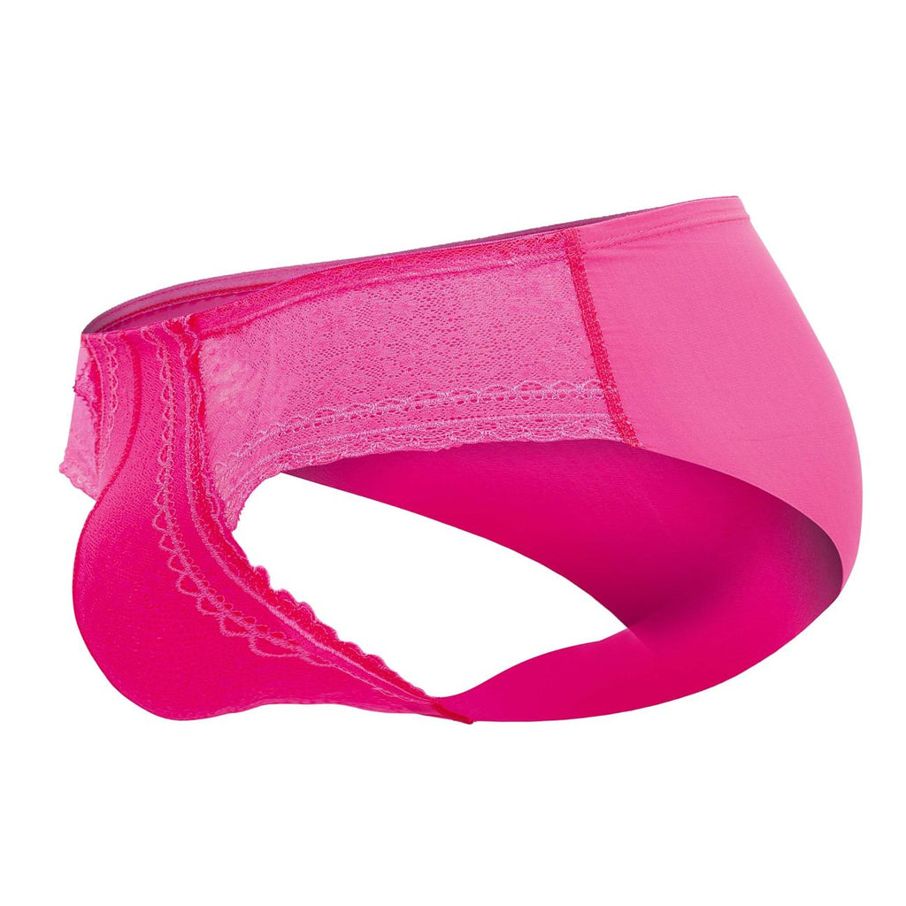 HAWAI 42156 Solid Lace Briefs Color Fuchsia - DealByEthan.gay loves HAWAI