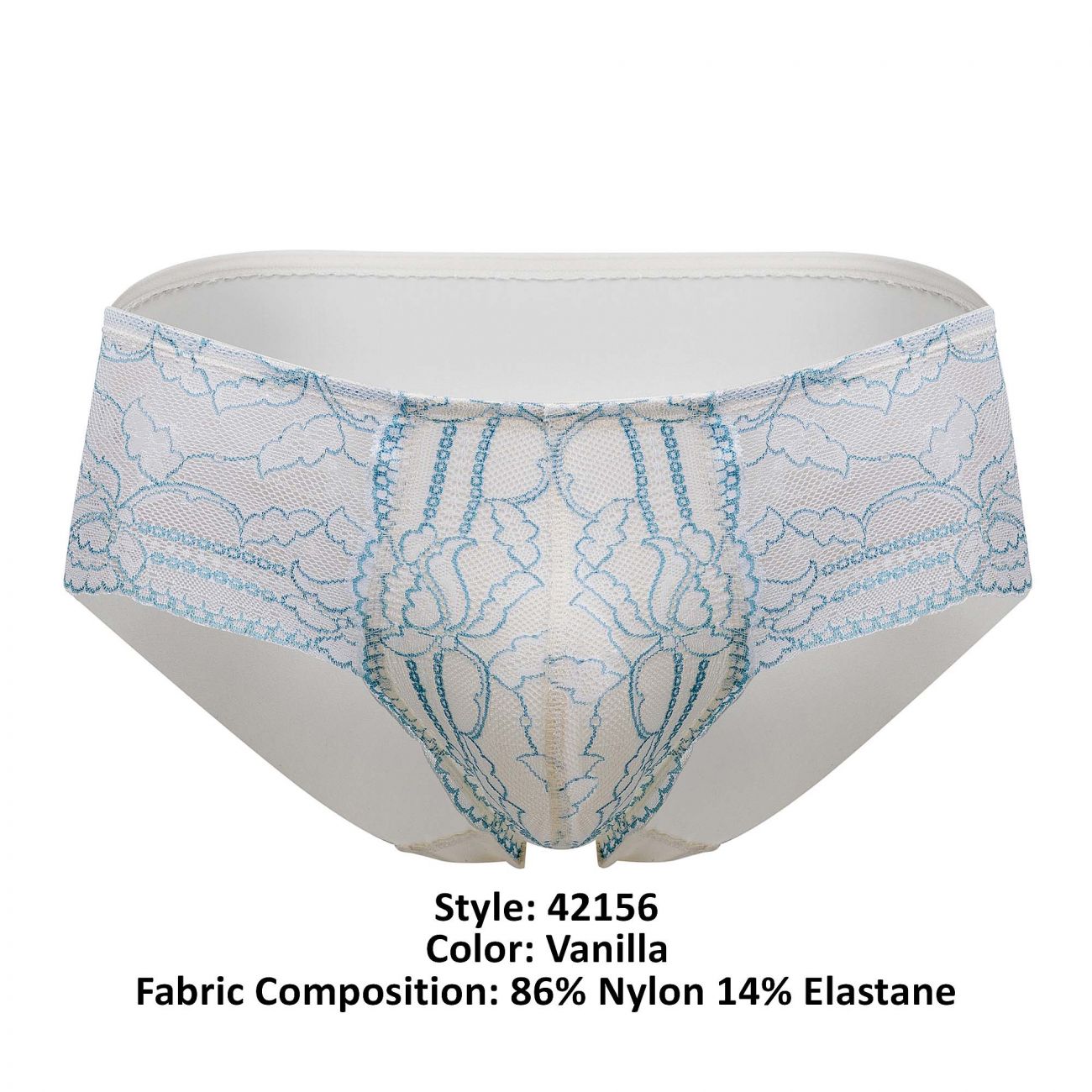 HAWAI 42156 Slip aus einfarbiger Spitze, Farbe Vanille