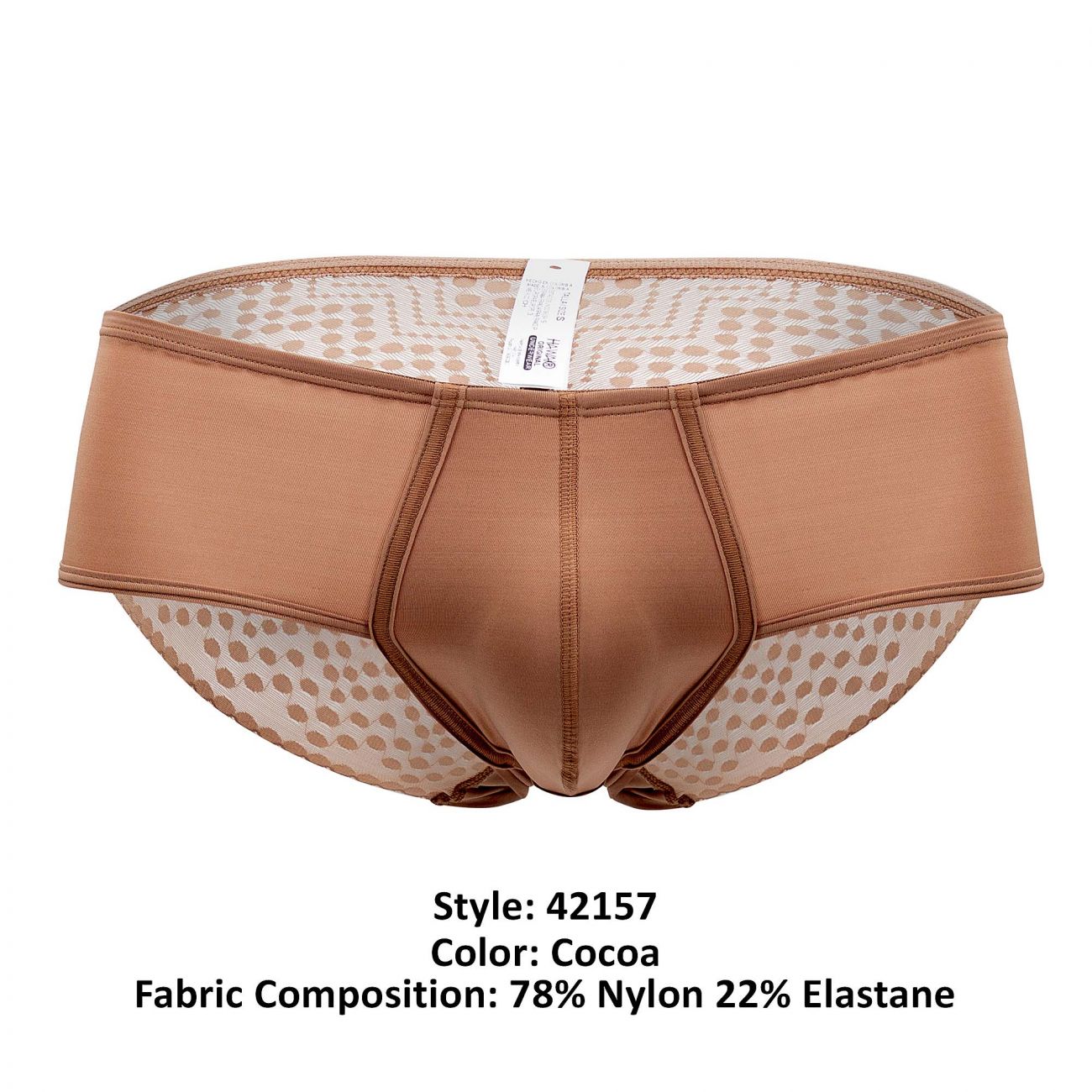 HAWAI 42157 Slip aus fester Spitze, Farbe Kakao
