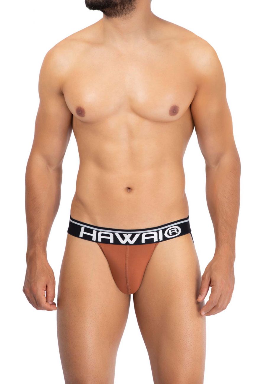 HAWAI 42166 Jockstrap aus fester Mikrofaser, Farbe Bernstein