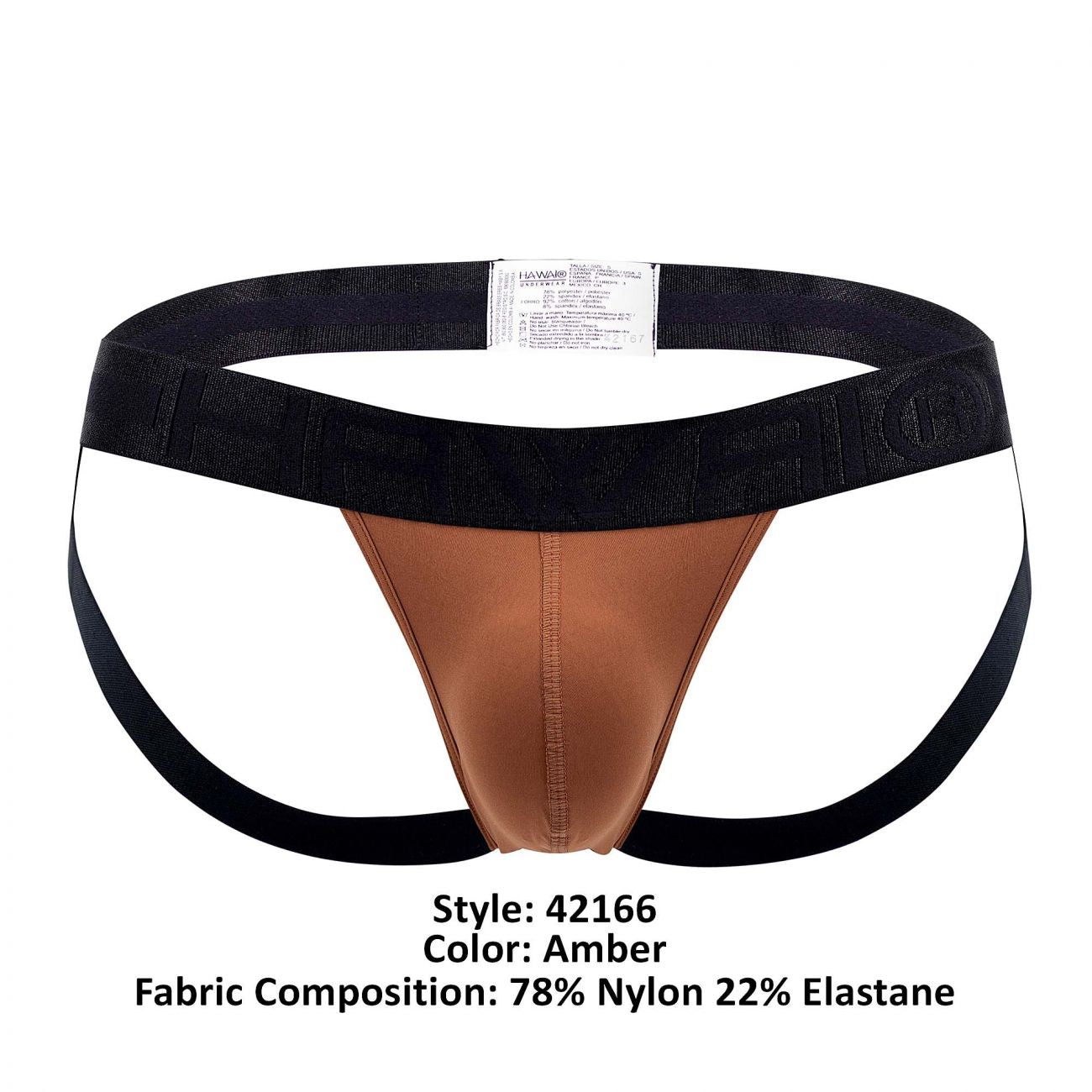 HAWAI 42166 Jockstrap aus fester Mikrofaser, Farbe Bernstein