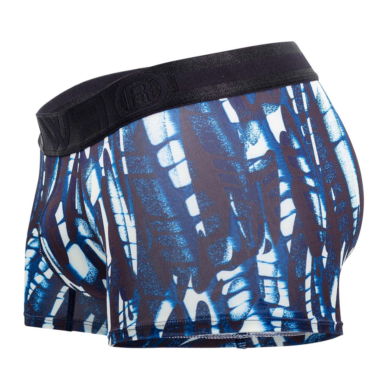 HAWAI 42172 Bedruckte Mikrofaser-Badehose Farbe Dunkelblau