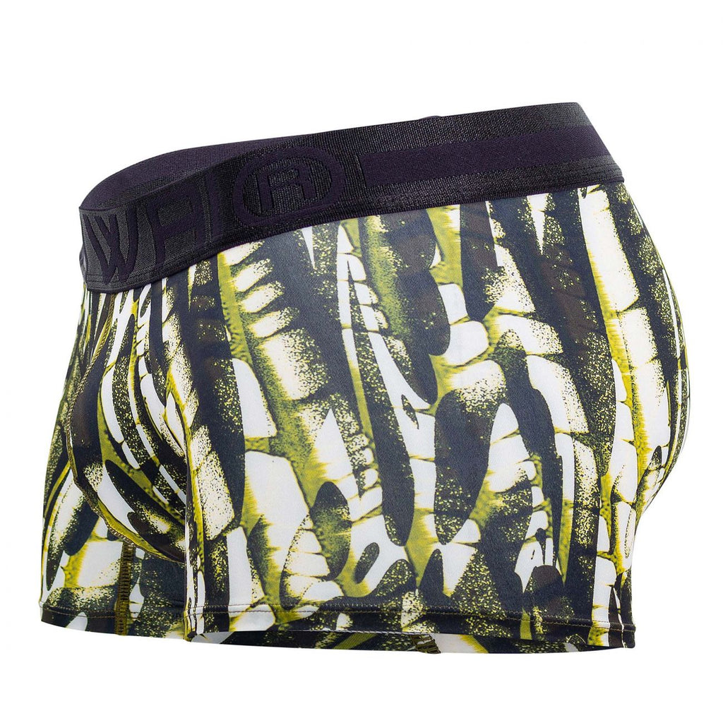 HAWAI 42172 Bedruckte Mikrofaser-Badehose, Farbe Militärgrün