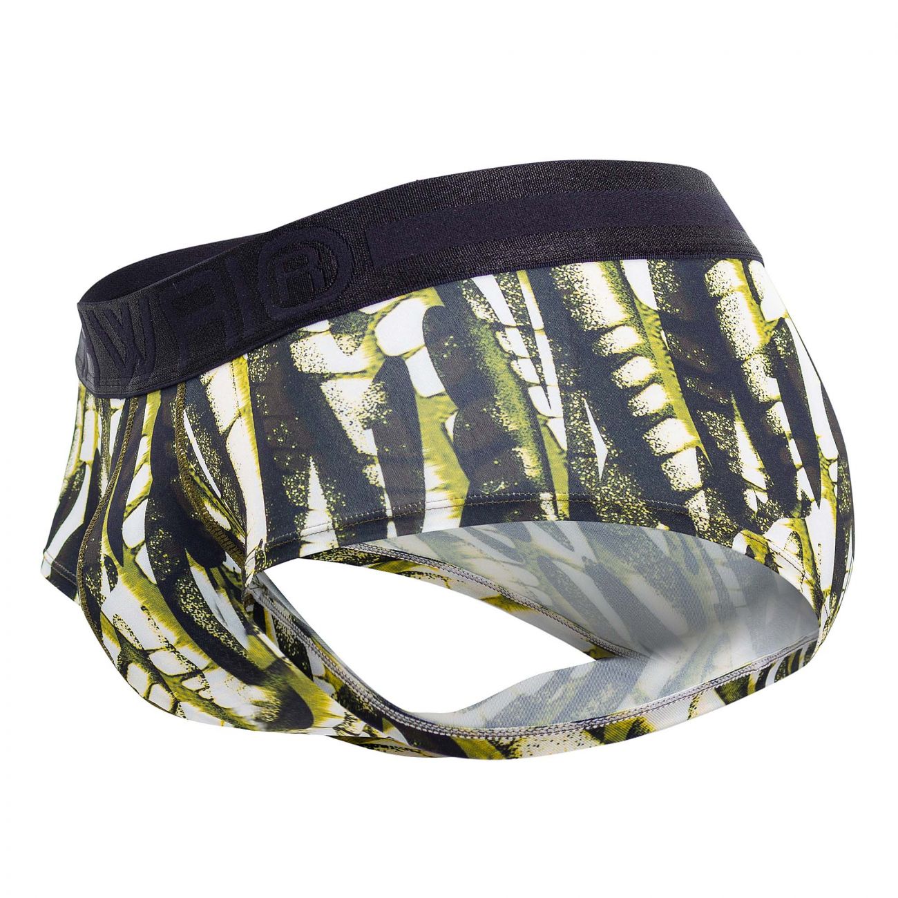 HAWAI 42182 Bedruckter Mikrofaser-Slip, Farbe Militärgrün