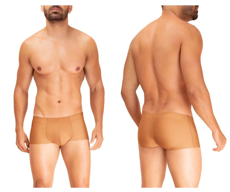 HAWAI 42255 Mikrofaser Badehose Farbe Haselnuss