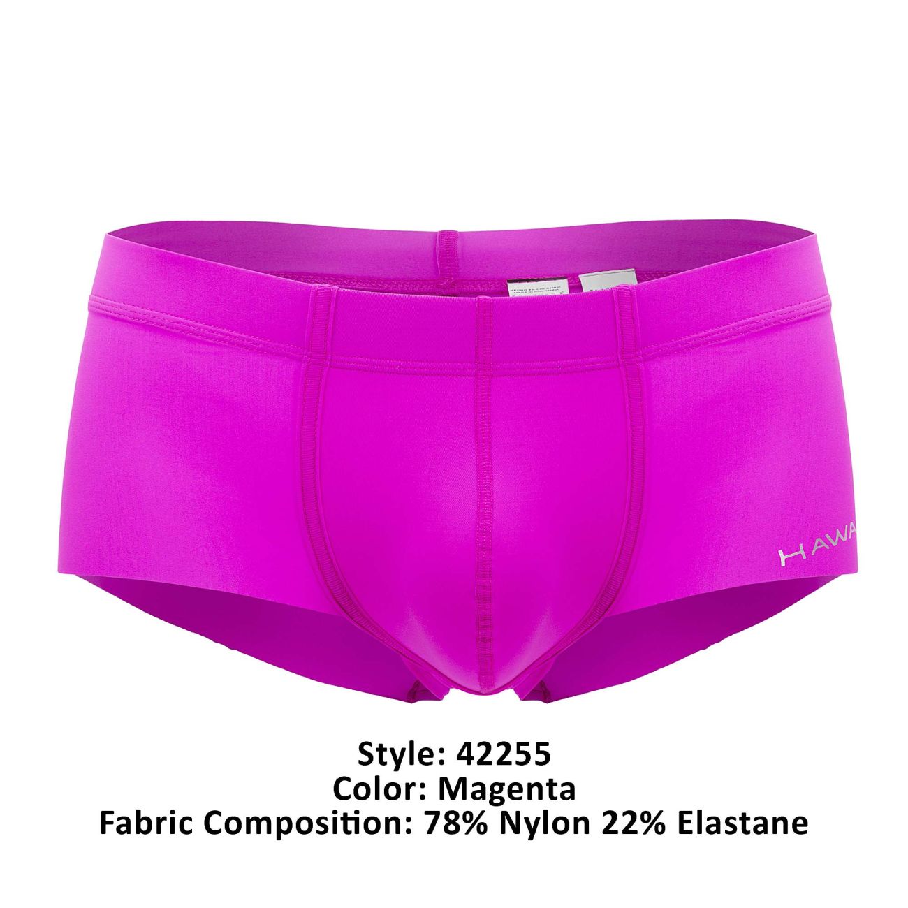HAWAI 42255 Mikrofaser Badehose Farbe Magenta