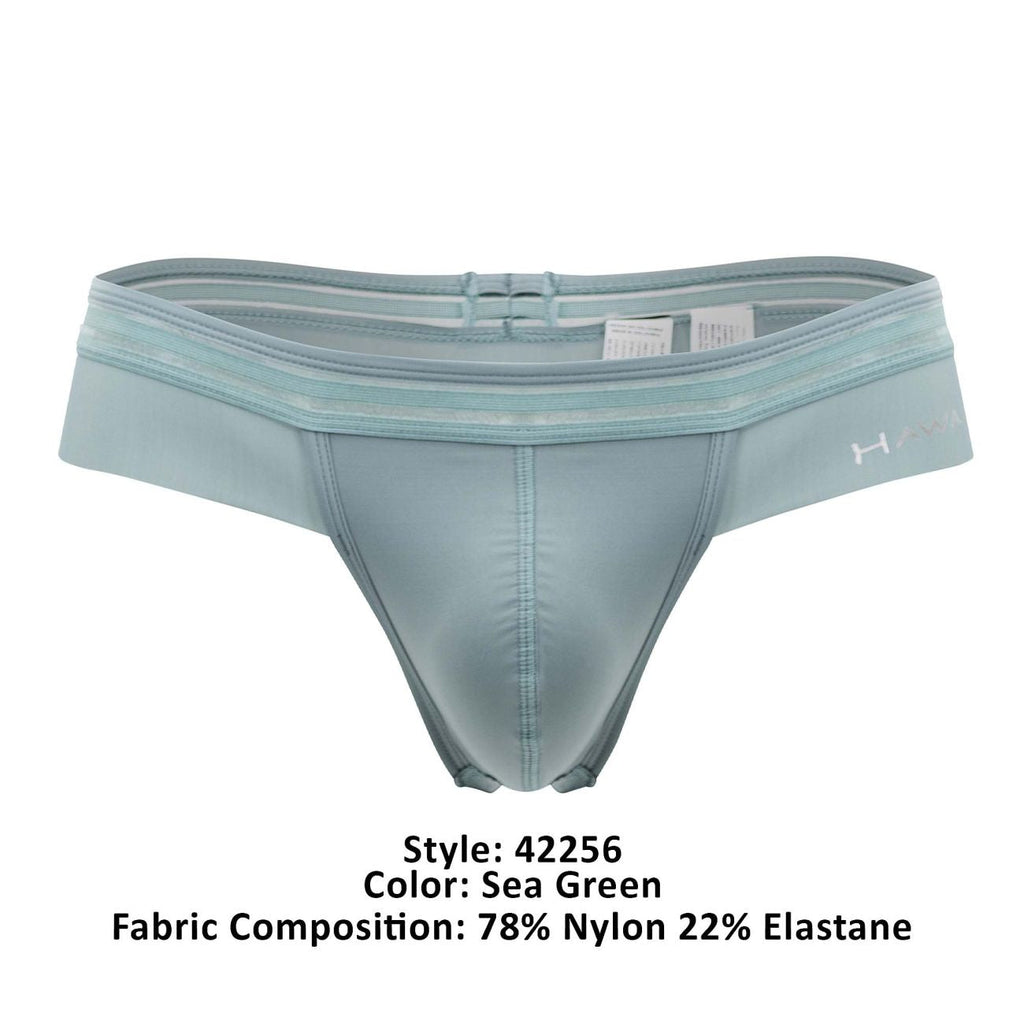 HAWAI 42256 Microfiber Thongs Color Sea Green - DealByEthan.gay loves HAWAI