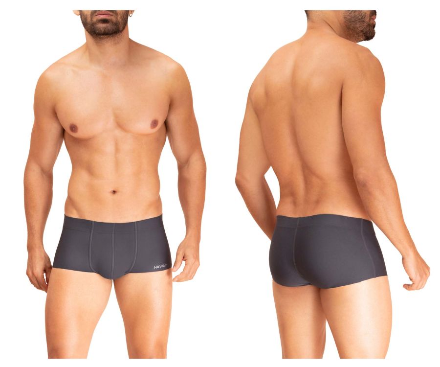 HAWAI 42293 Microfiber Trunks Color Gray - DealByEthan.gay loves HAWAI