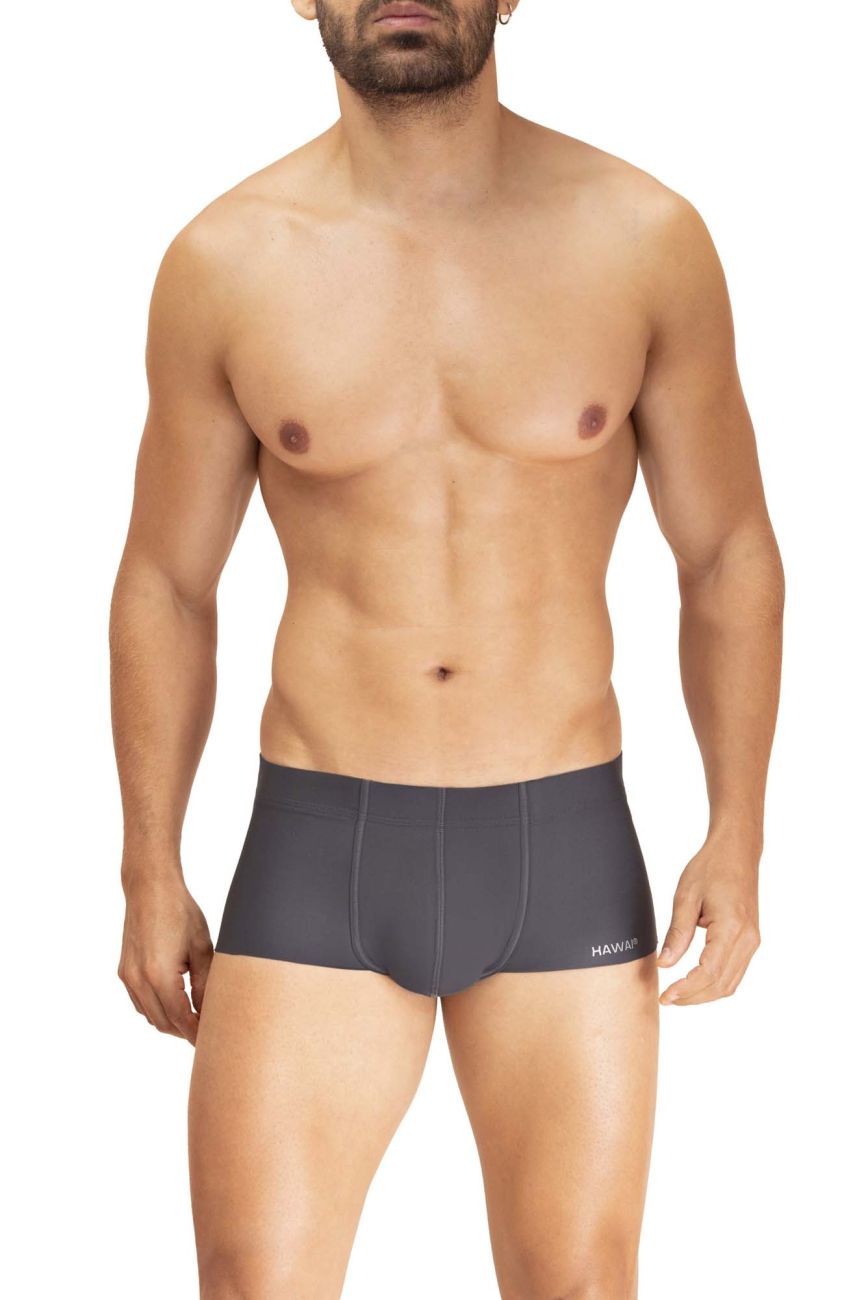 HAWAI 42293 Mikrofaser Badehose Farbe Grau