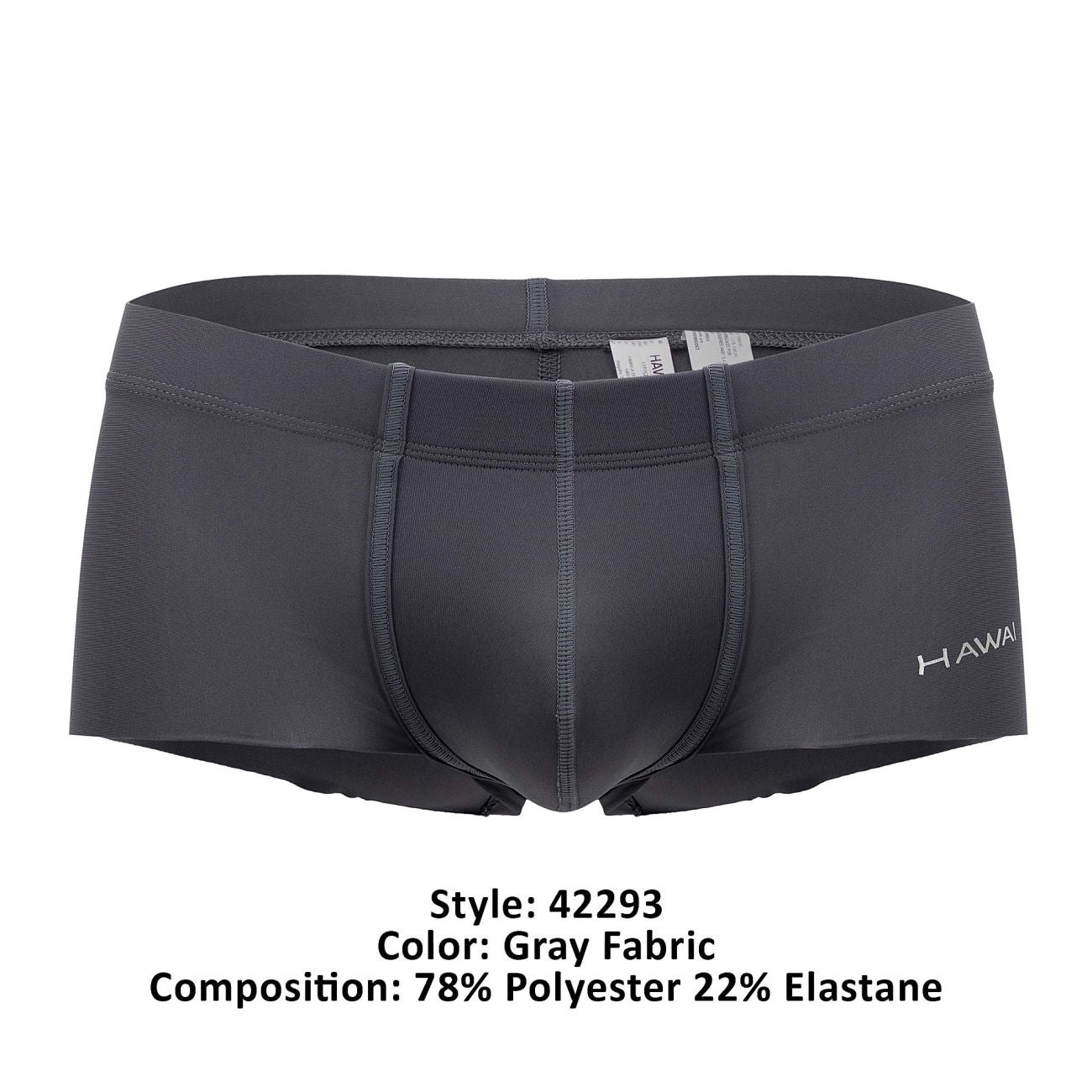 HAWAI 42293 Mikrofaser Badehose Farbe Grau