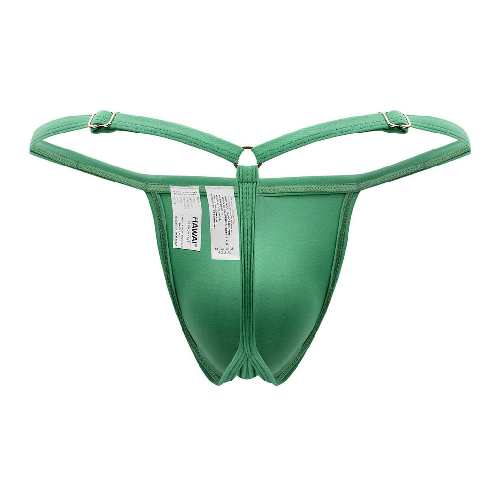 Tanga de microfibra HAWAI 42316 Color verde