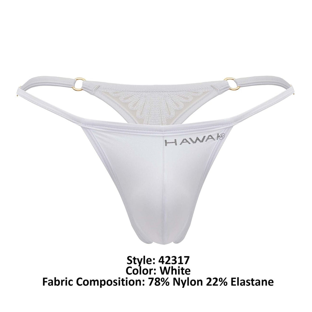 Tanga de microfibra HAWAI 42317 Color Blanco