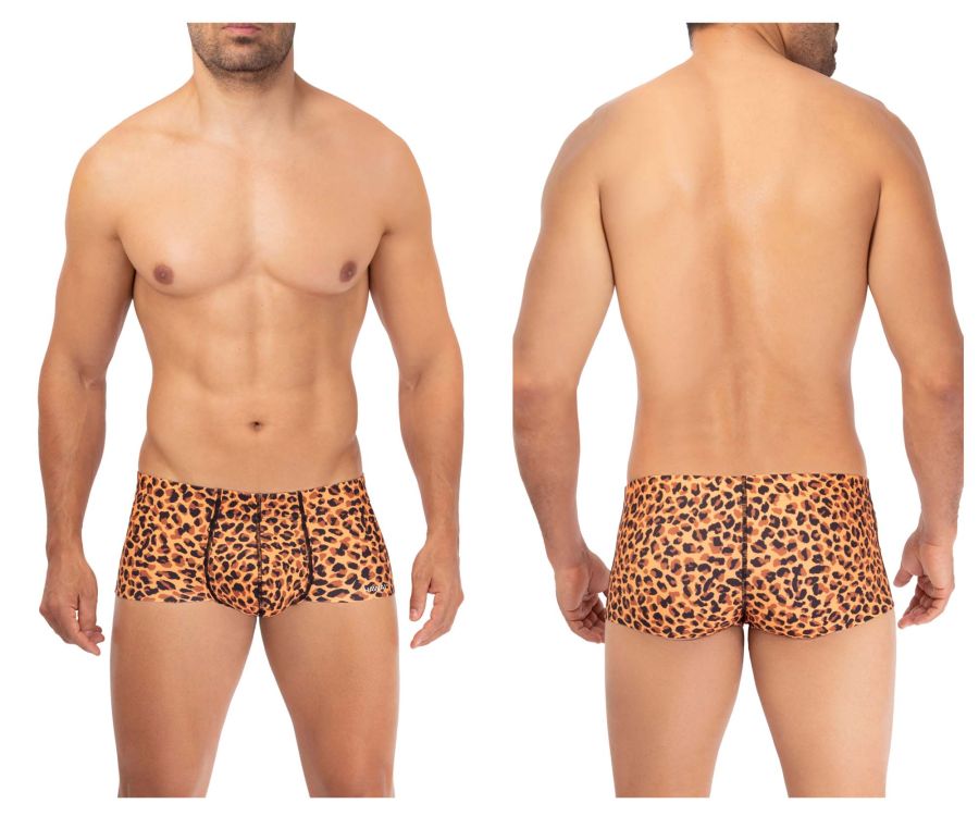 HAWAI 42318 Mikrofaser Badehose Farbe Animal Print