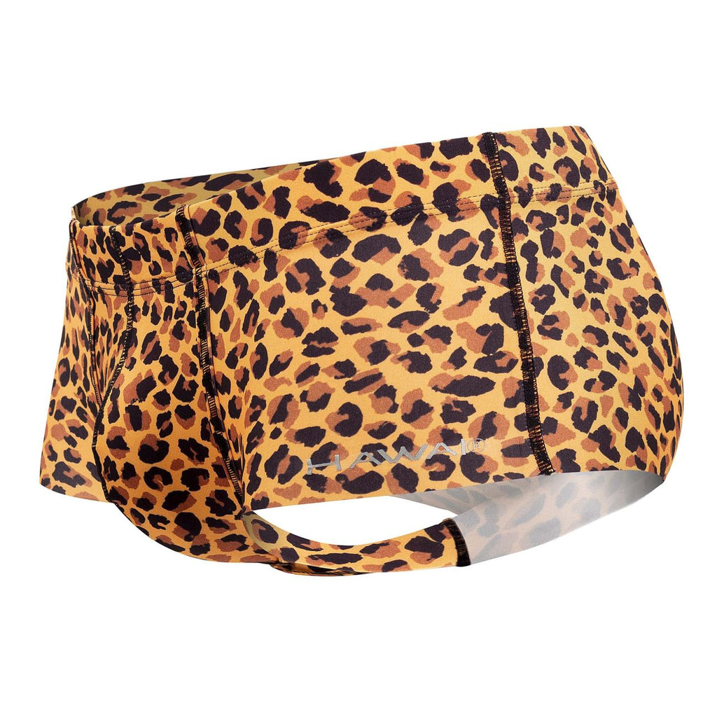 HAWAI 42318 Mikrofaser Badehose Farbe Animal Print