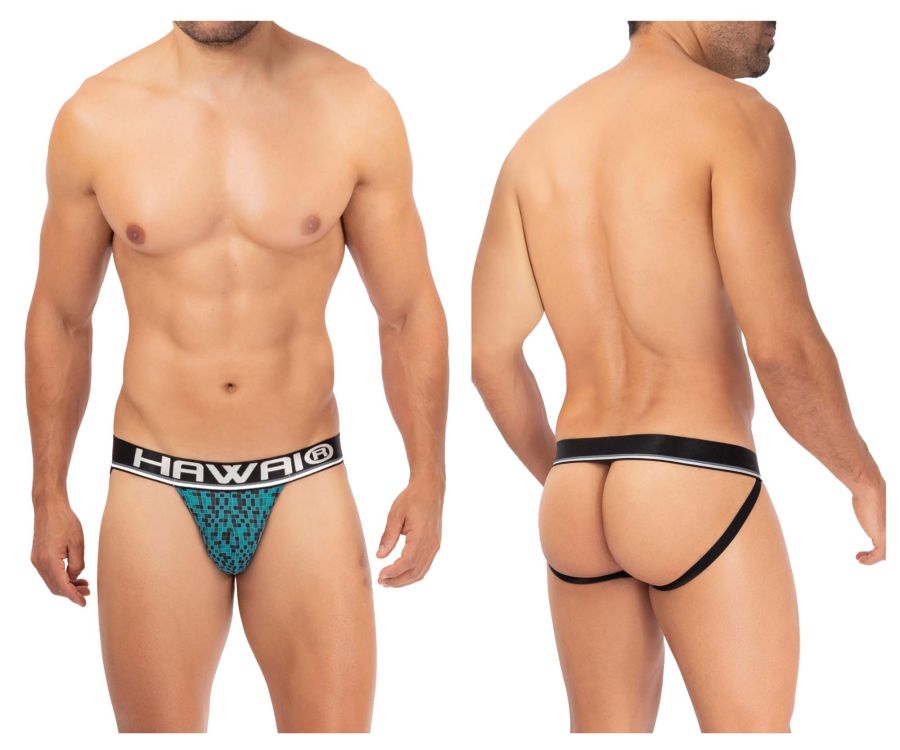HAWAI 42320 Jockstrap de microfibra color verde