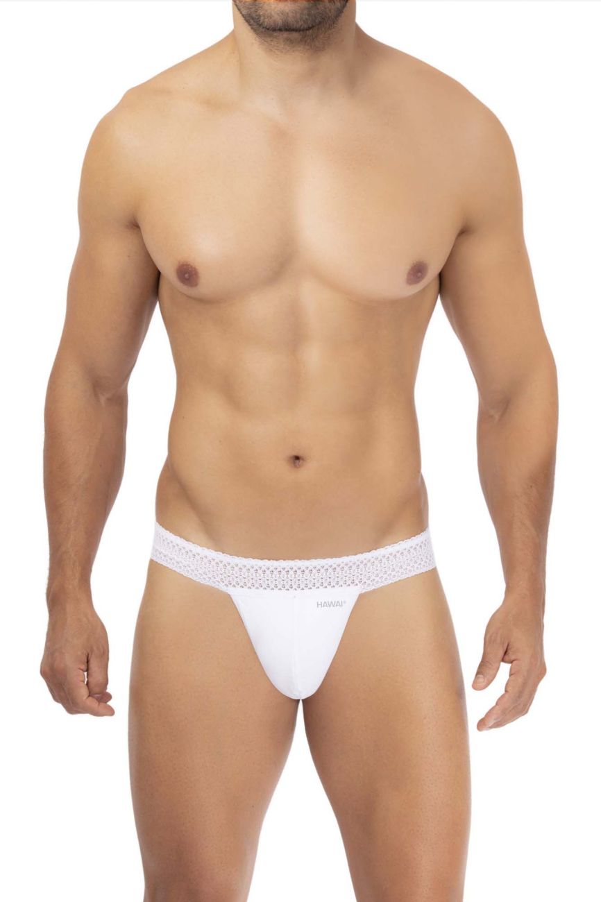 Tanga de microfibra HAWAI 42347 Color blanco