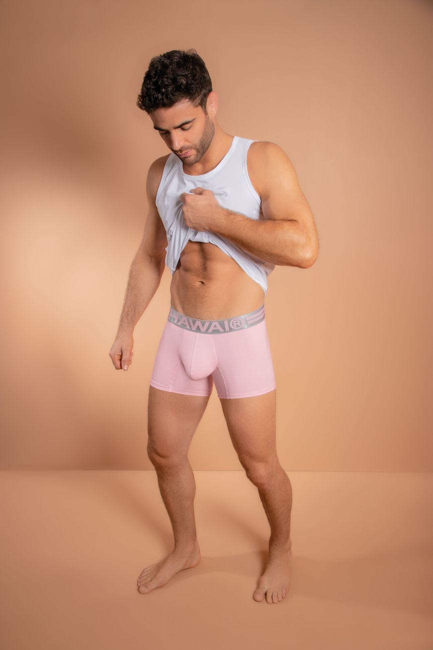 HAWAI 4986 Baumwoll-Badehose Farbe Rosa