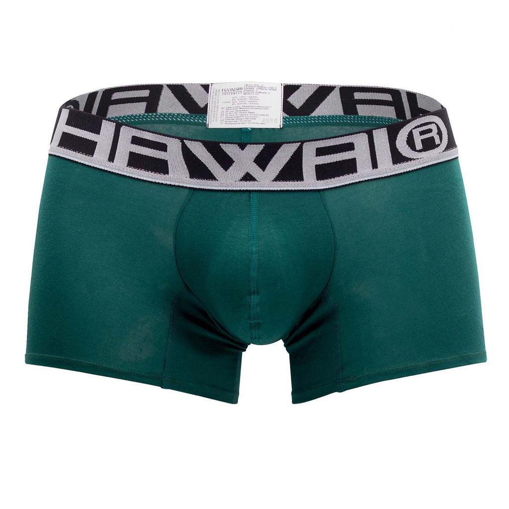 HAWAI 4986 Solid Athletic Trunks Farbe Grün
