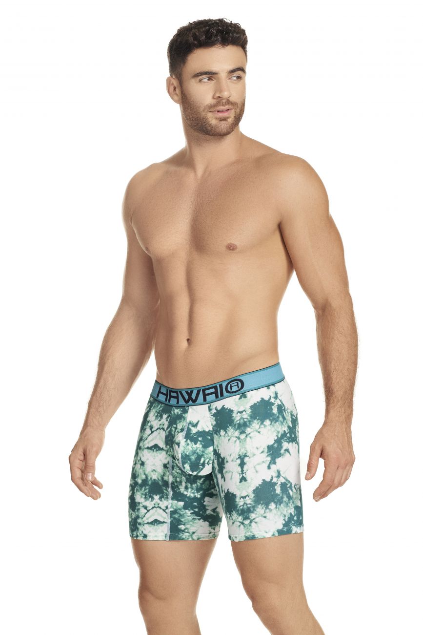HAWAI 41953 Calzoncillos Boxer Color Menta Crema